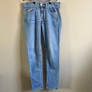 rag & bone Light Blue Ankle Jeans